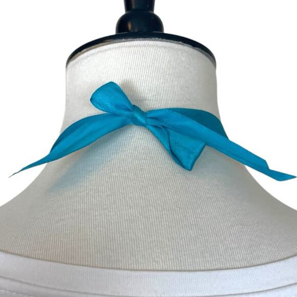 Cookie Lee Necklace Bracelet Set Beaded Faux Stone Teal Tan Multi 18” Length - Picture 12 of 14